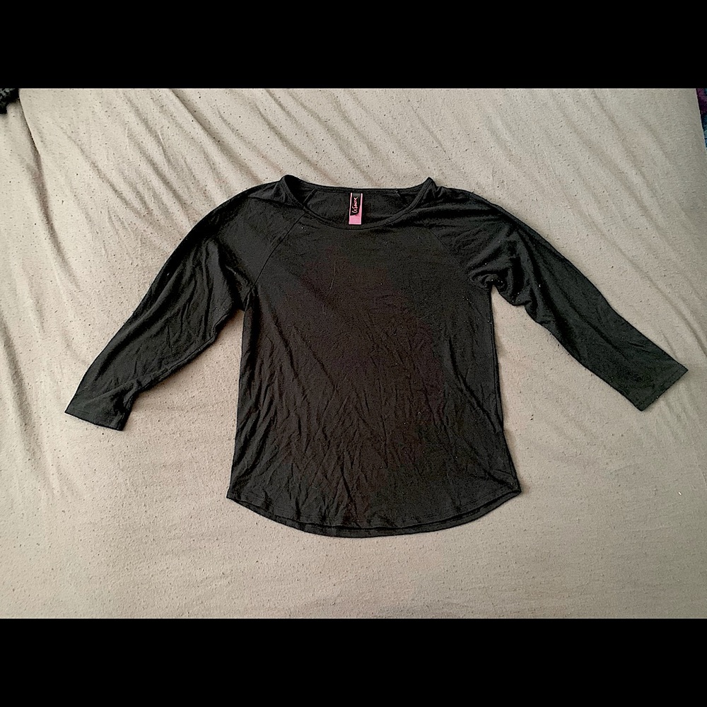 Black long sleeve shirt